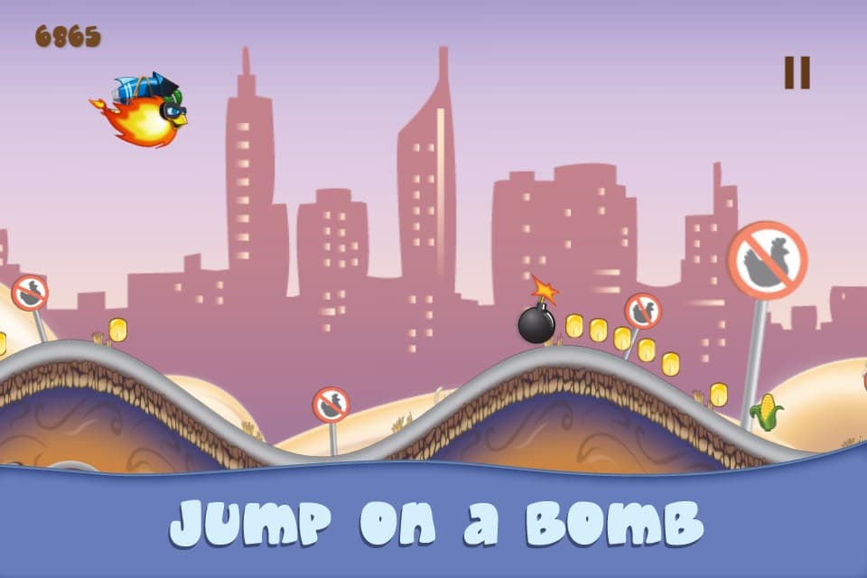 Rocket Chicken (Fly Without Wings) screenshot 3 - screenshot