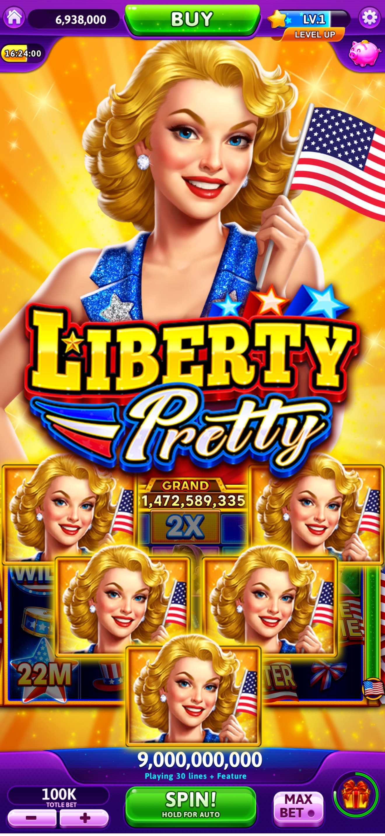 Slots Games: 777 Slot Machine screenshot 5 - screenshot