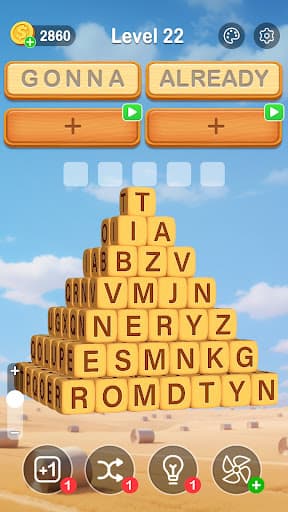 Word Cube 3D screenshot 1 - screenshot