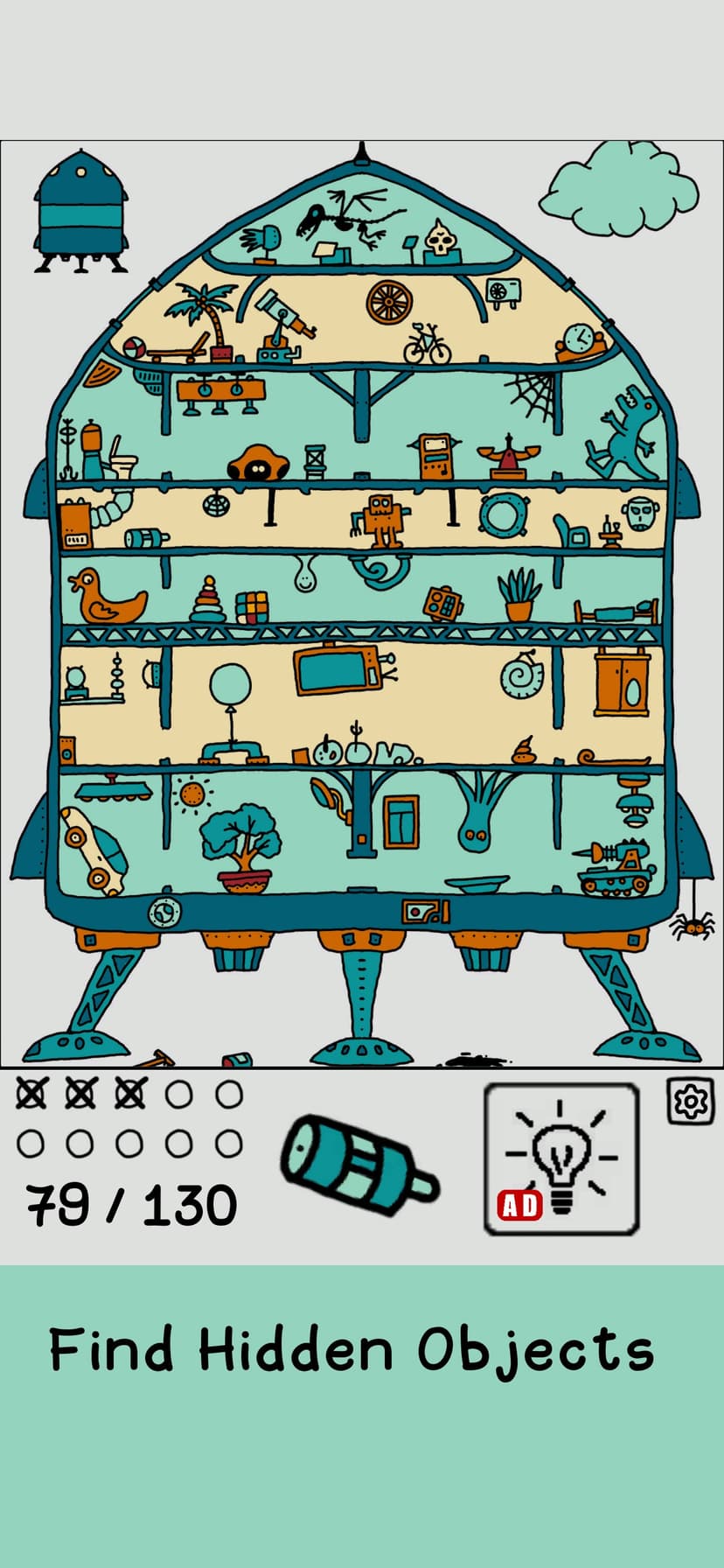 Hidden Objects - Neon Secrets screenshot 1 - screenshot