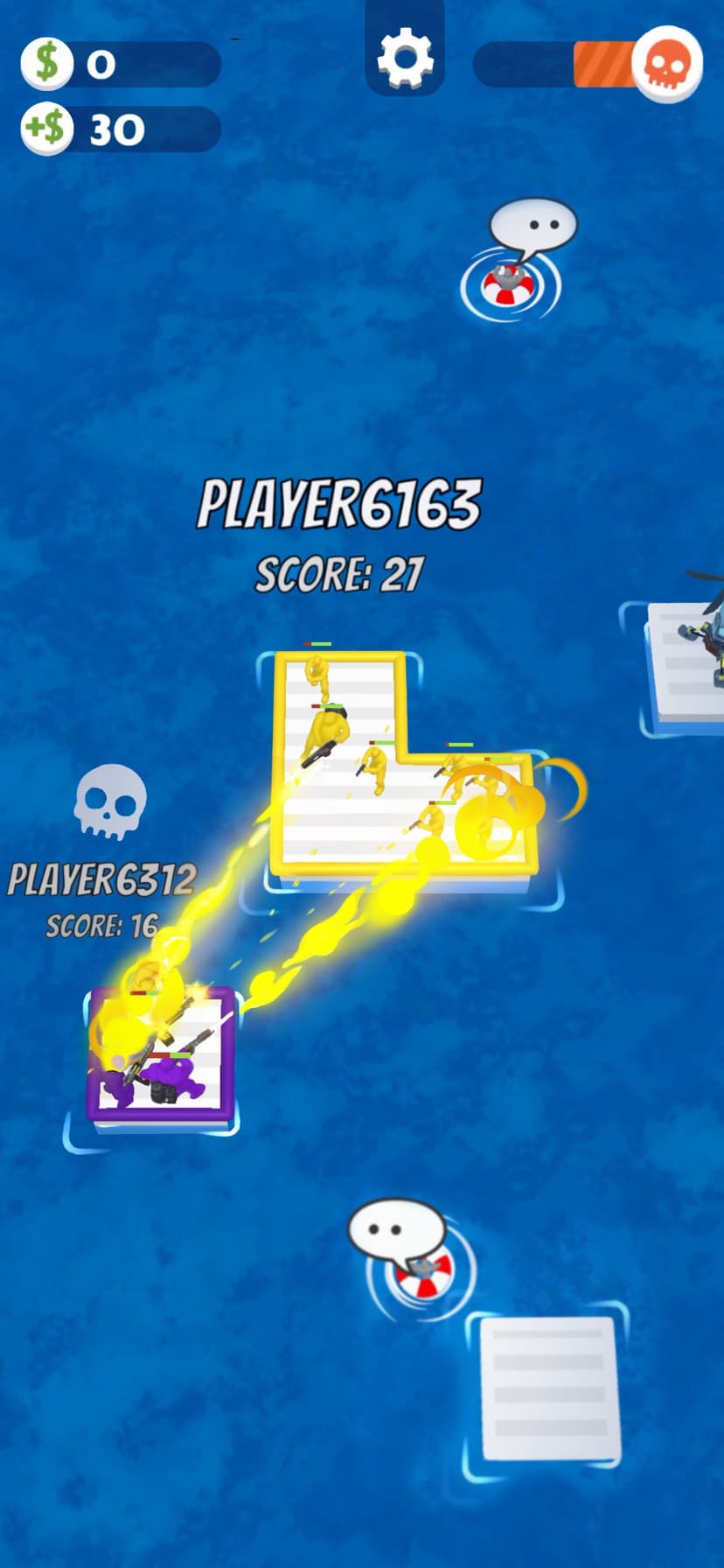 War of Rafts: Sea Battle Game screenshot 8 - screenshot