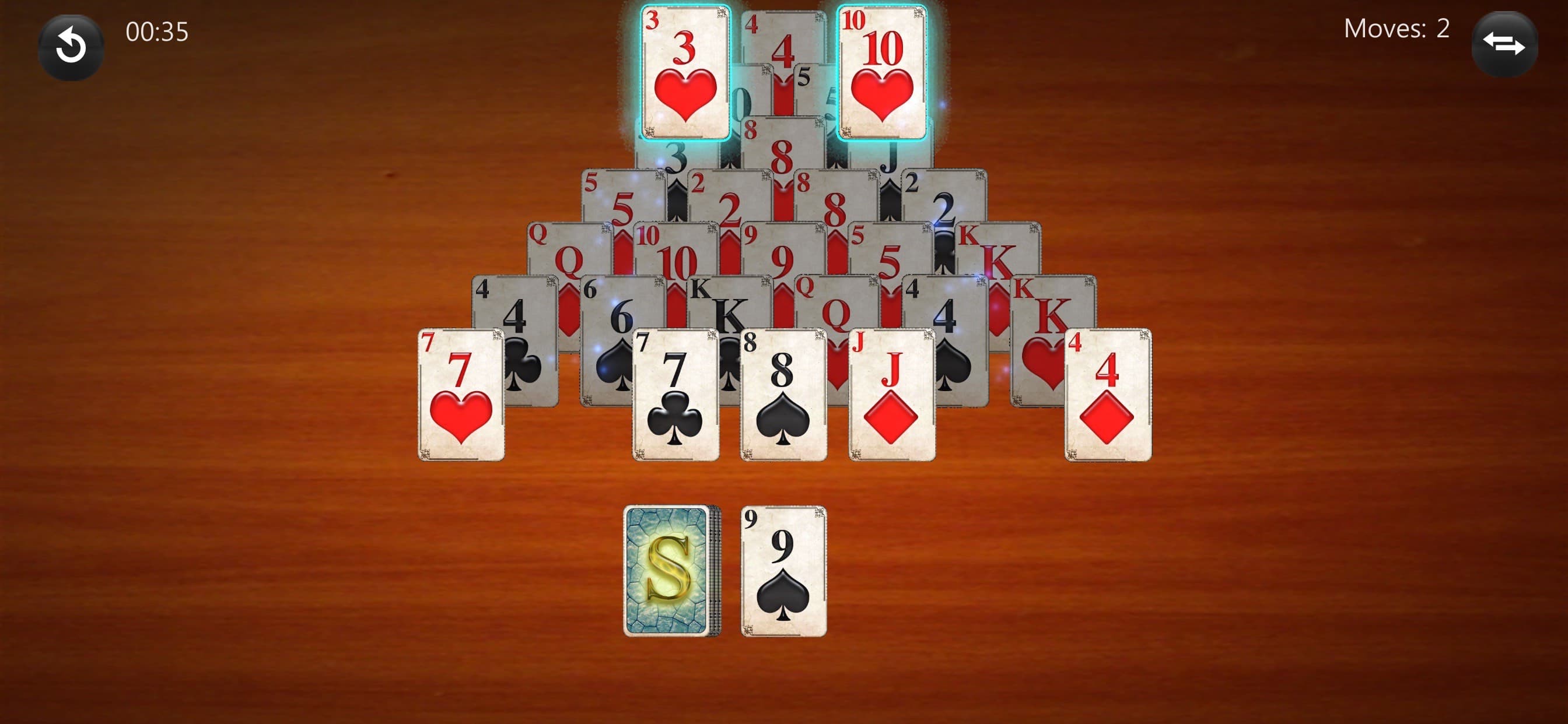 Pyramid Solitaire ● screenshot 2 - screenshot