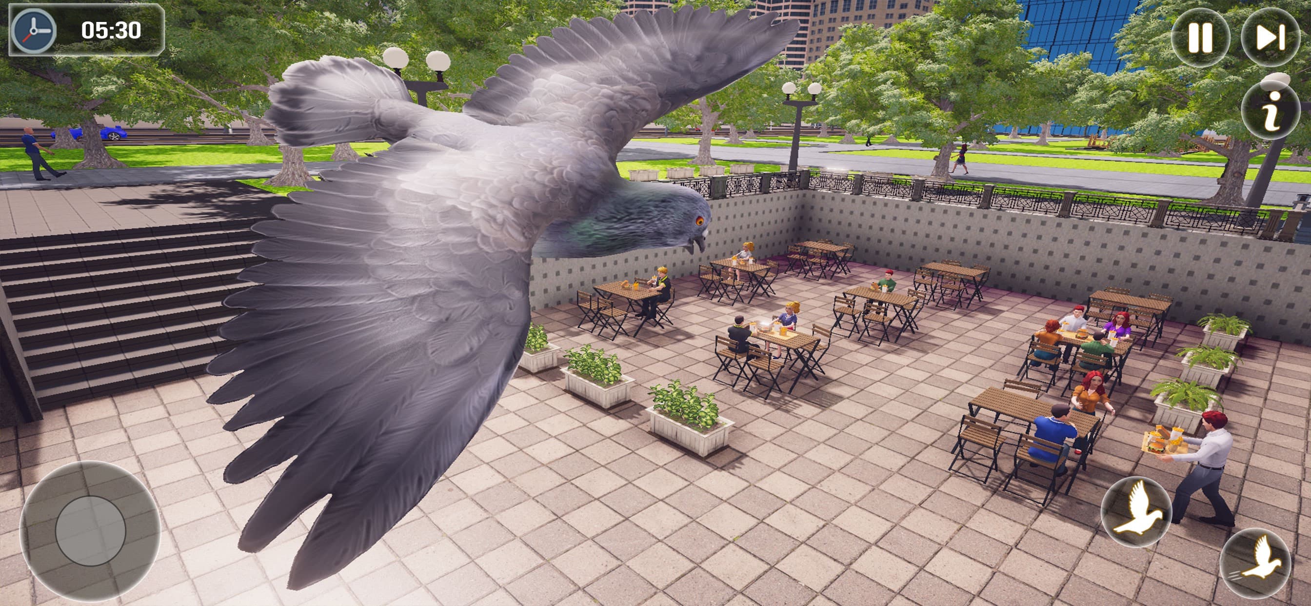 Pigeon Bird Flying Simulator screenshot 3 - screenshot