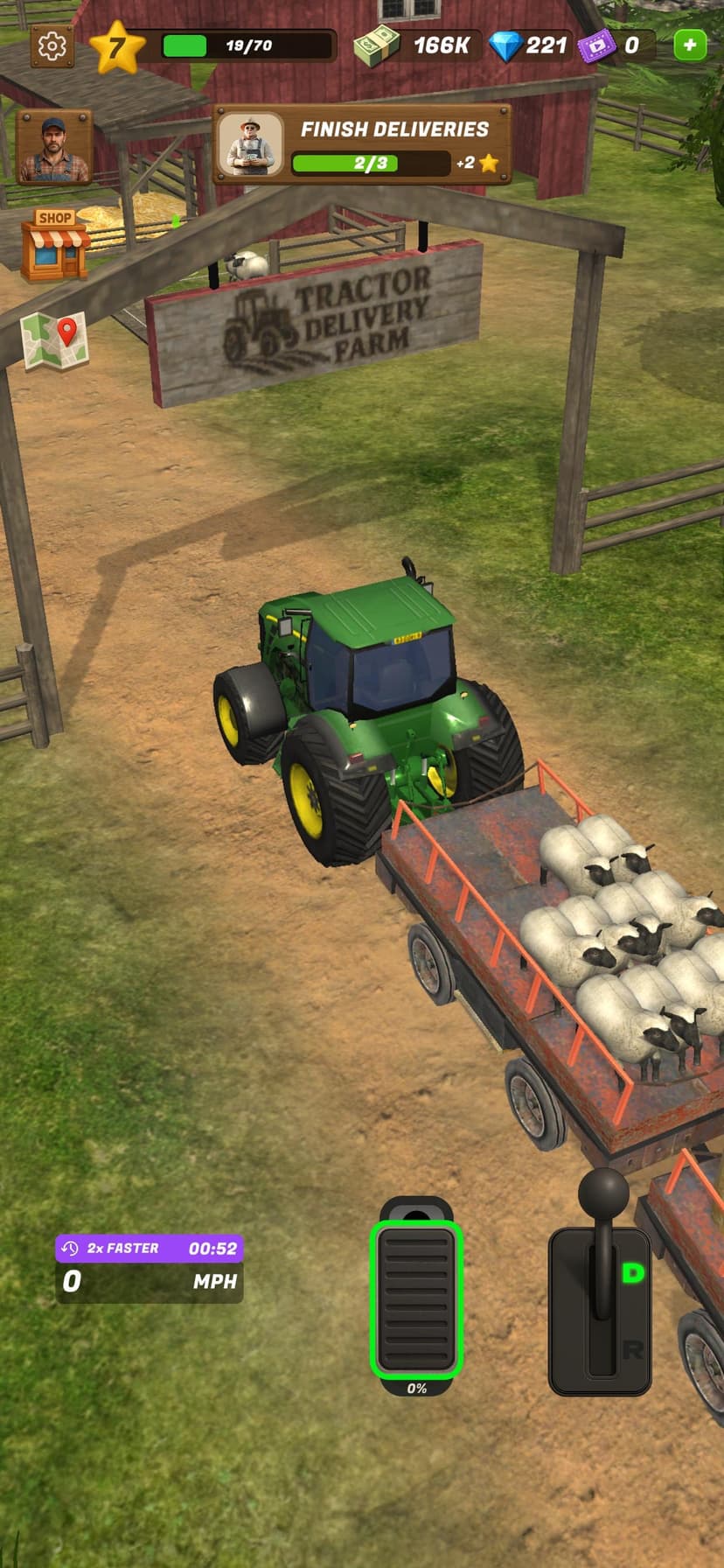 Tractor Delivery Farm screenshot 1 - screenshot