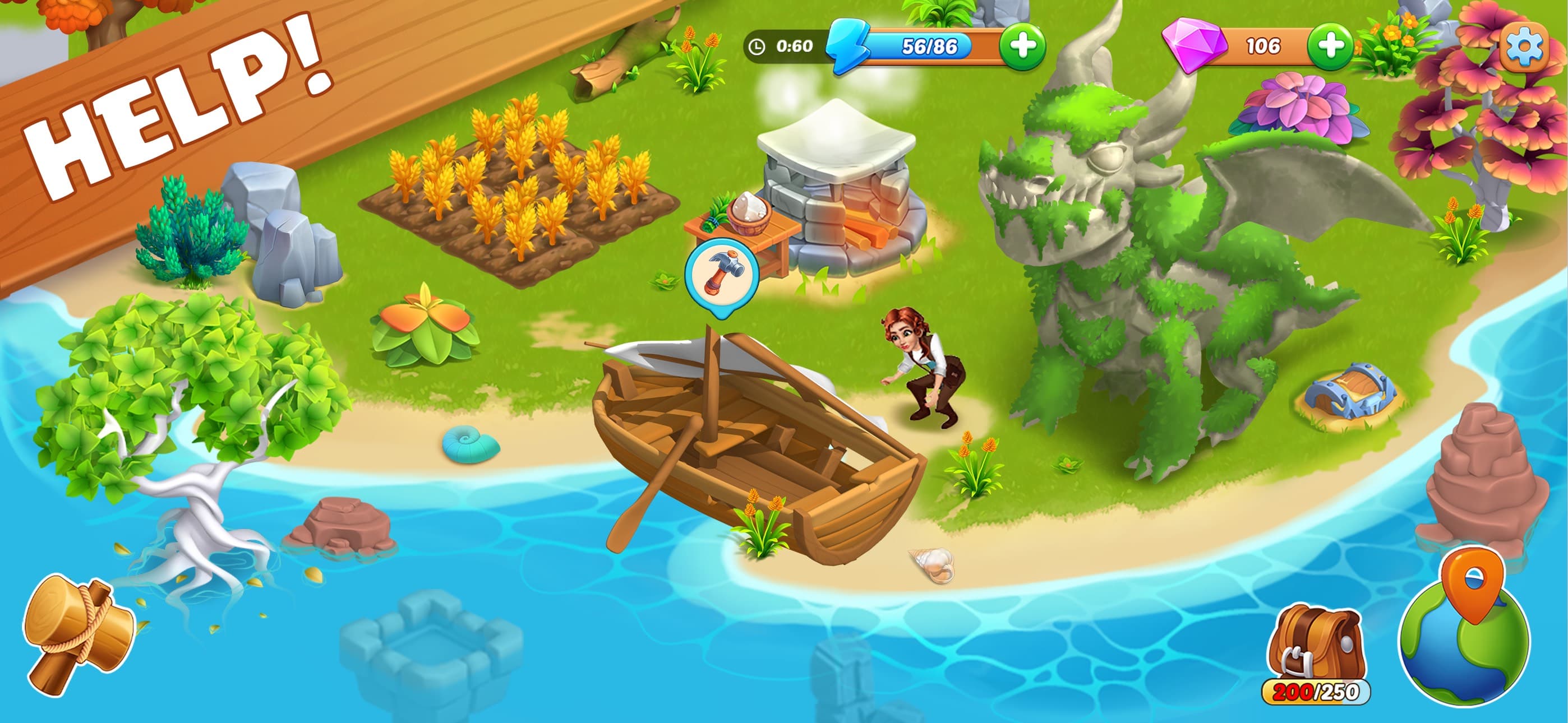 Dragon Farm: Island Adventure screenshot 5 - screenshot