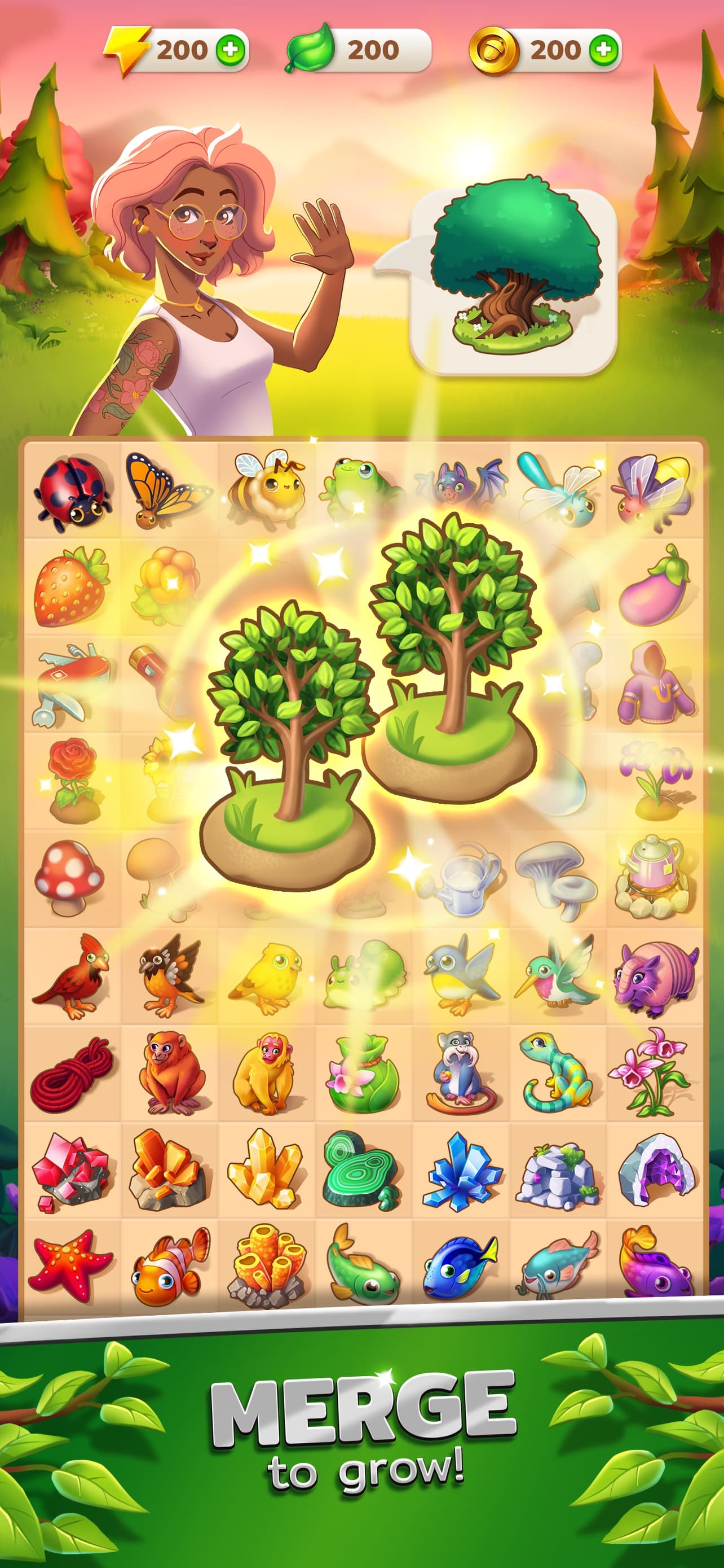 Longleaf Valley: Merge Game screenshot 1 - screenshot