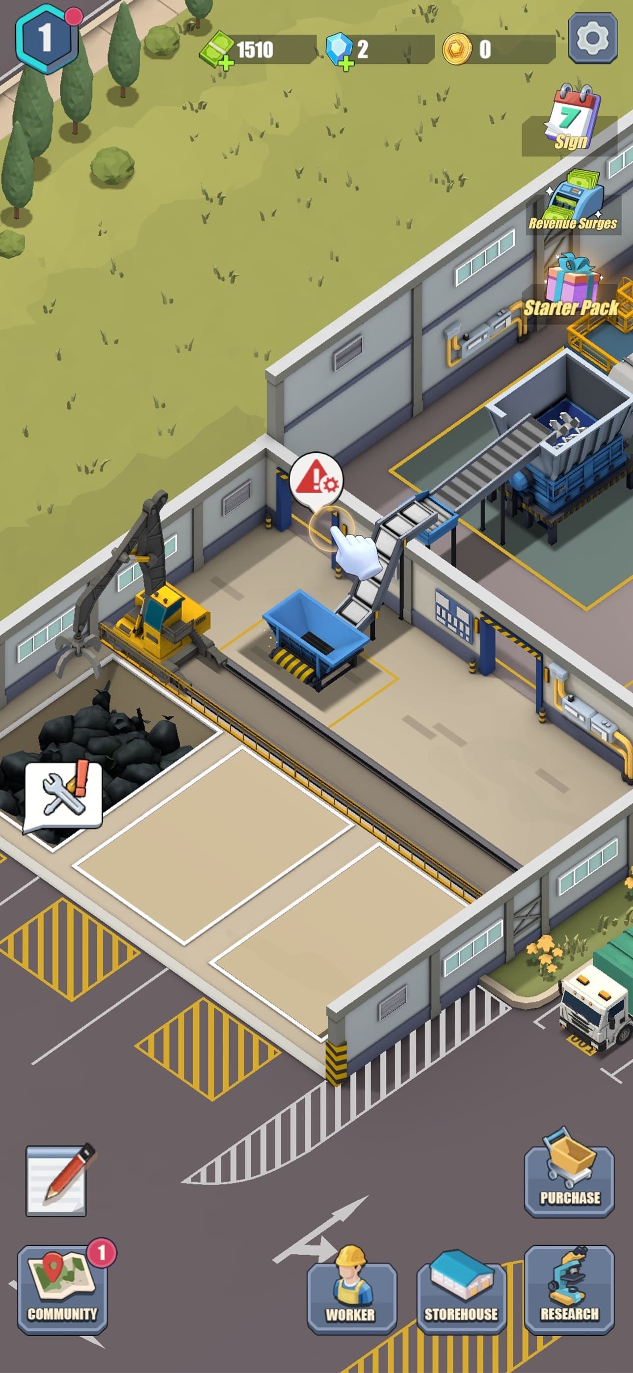 Idle Trash Tycoon screenshot 4 - screenshot