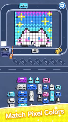 Parking Flow Color: Car Puzzle screenshot 2 - screenshot