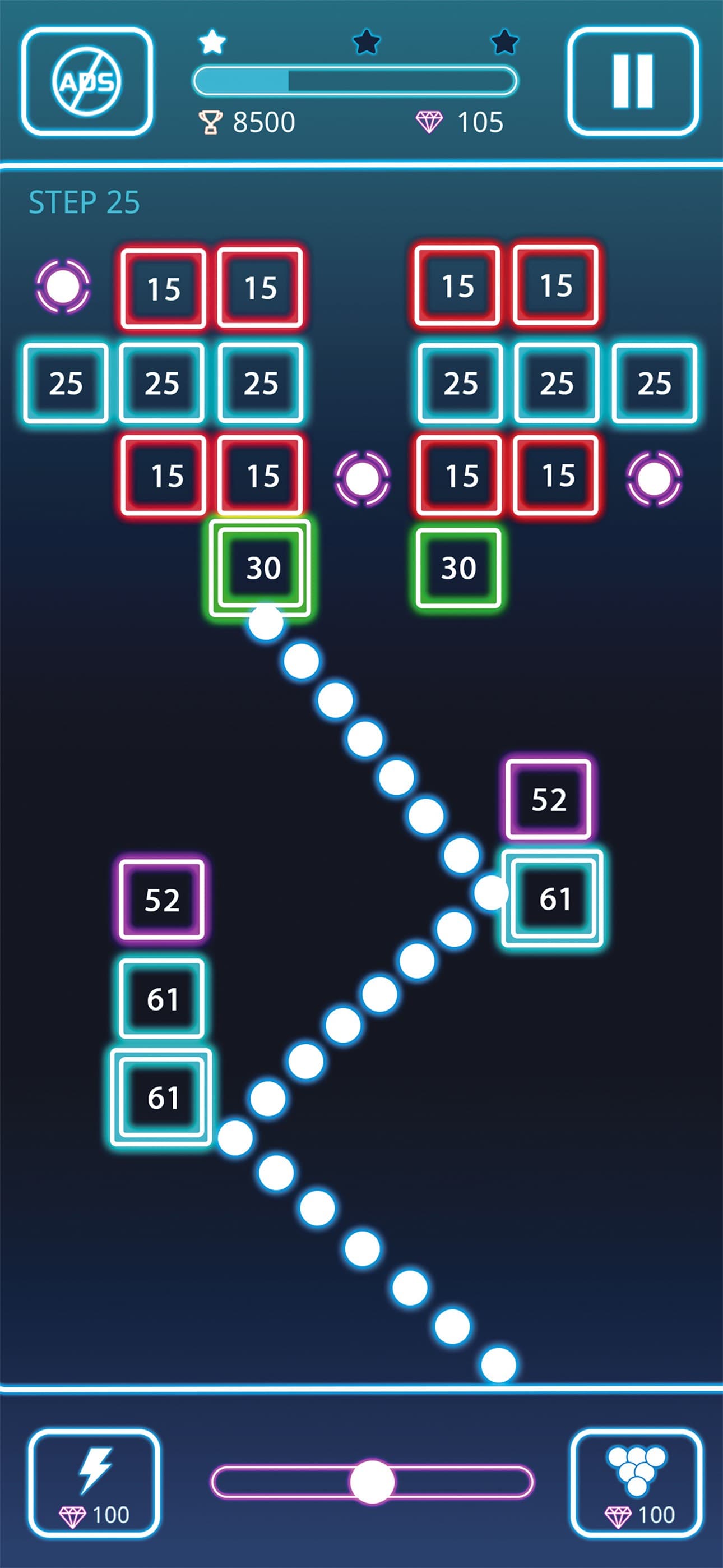 Bricks Breaker: Deluxe Crusher screenshot 4 - screenshot