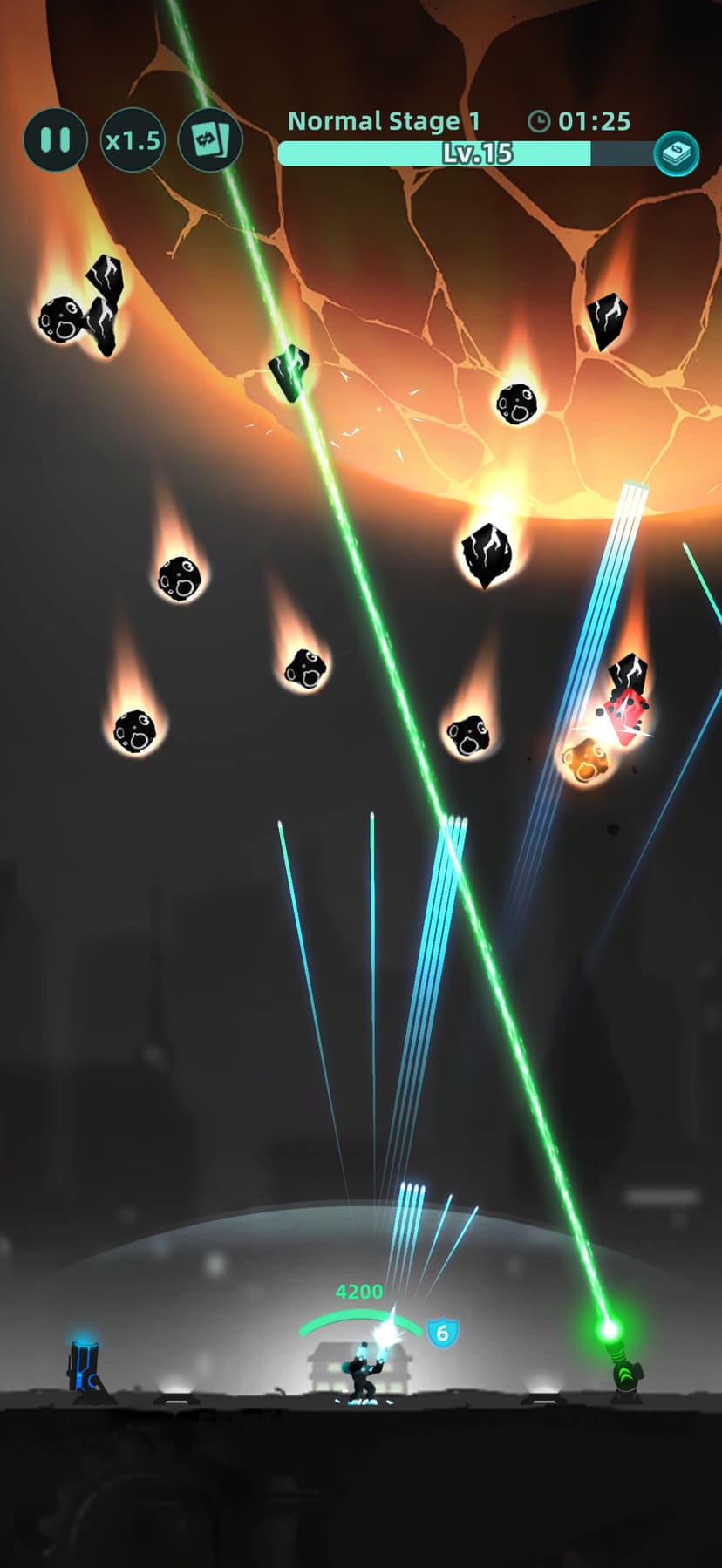 Galaxy Defense: Fortress TD screenshot 1 - screenshot