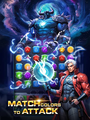 Superhero & Puzzles Match3 RPG screenshot 7 - screenshot