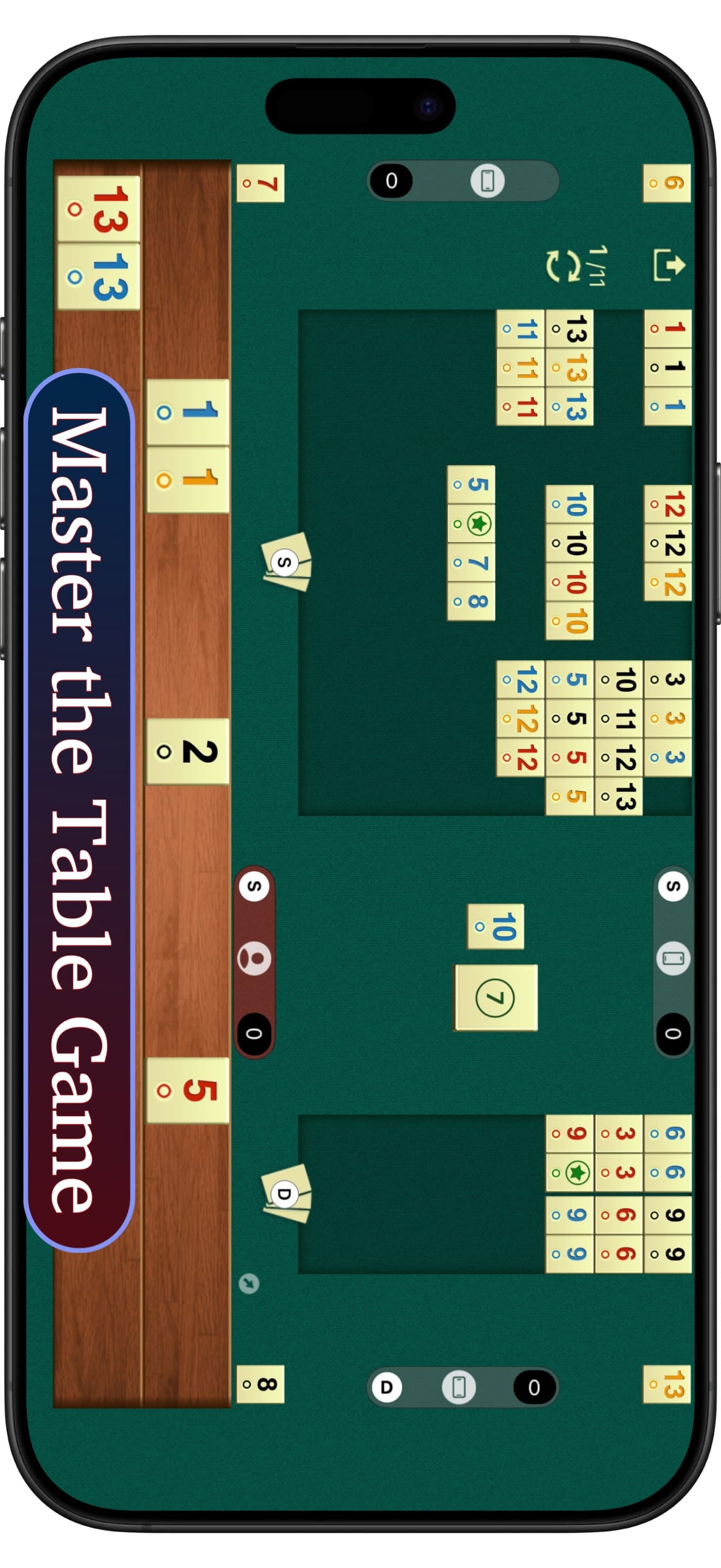 Okey 101 - tile matching game screenshot 1 - screenshot
