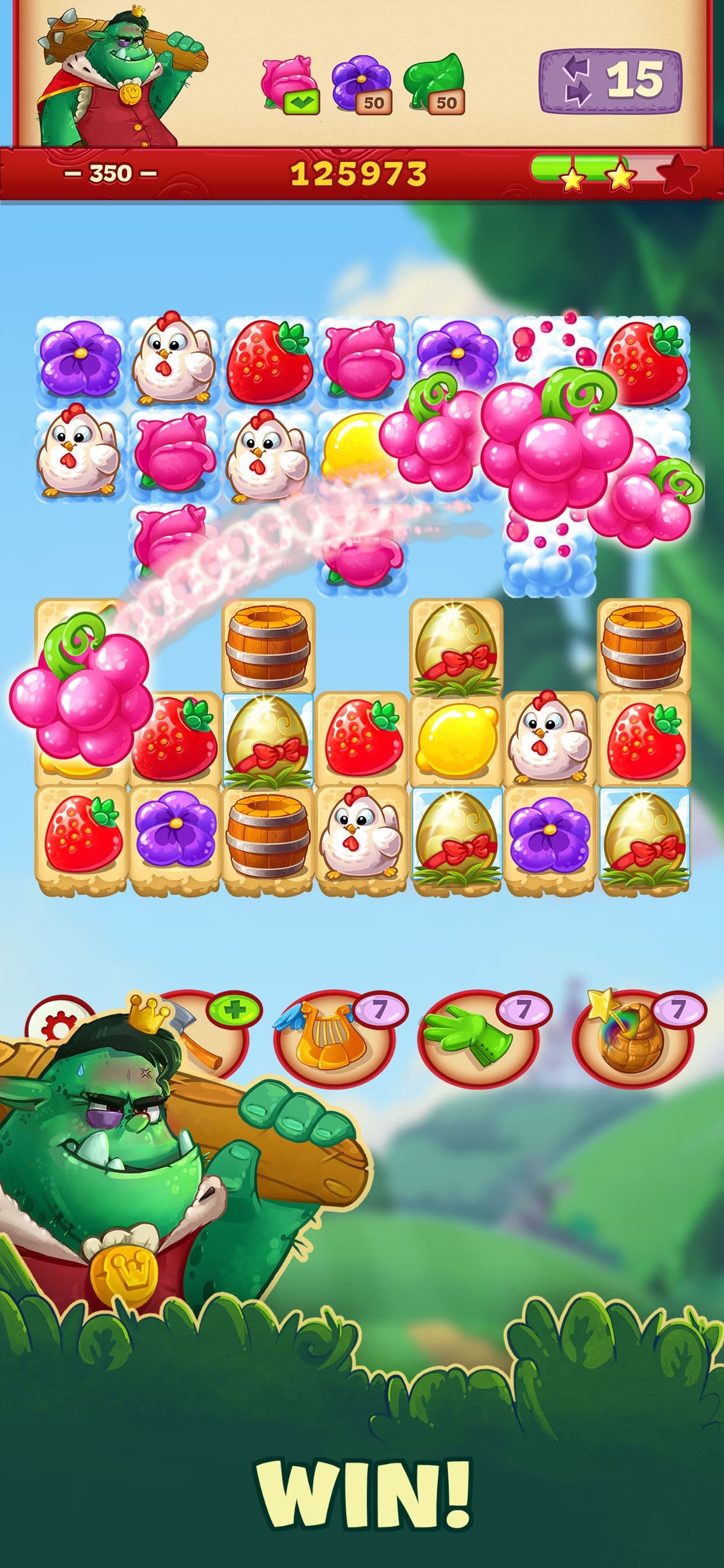 Jacky's Farm Match-3 Adventure screenshot 7 - screenshot