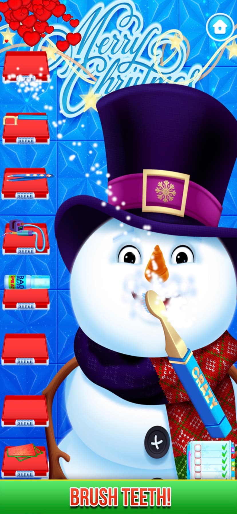 Santa Claus Hair Play Doctor screenshot 3 - screenshot