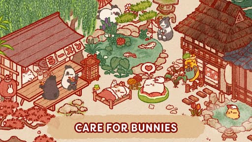 Usagi Shima: Cute Bunny Game screenshot 7 - screenshot