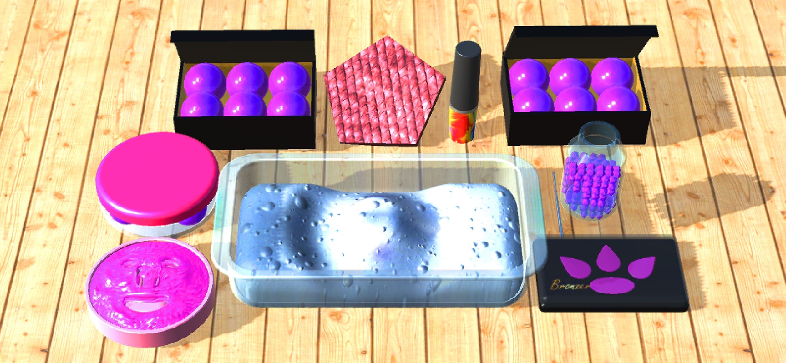 Makeup Slime Game! Relaxation screenshot 4 - screenshot
