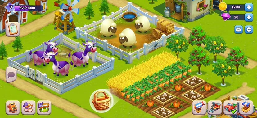 Golden Farm: Fun Farming Game screenshot 3 - screenshot