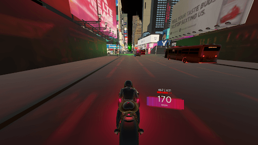 Neon Rider: Cyberpunk Racing screenshot 1 - screenshot