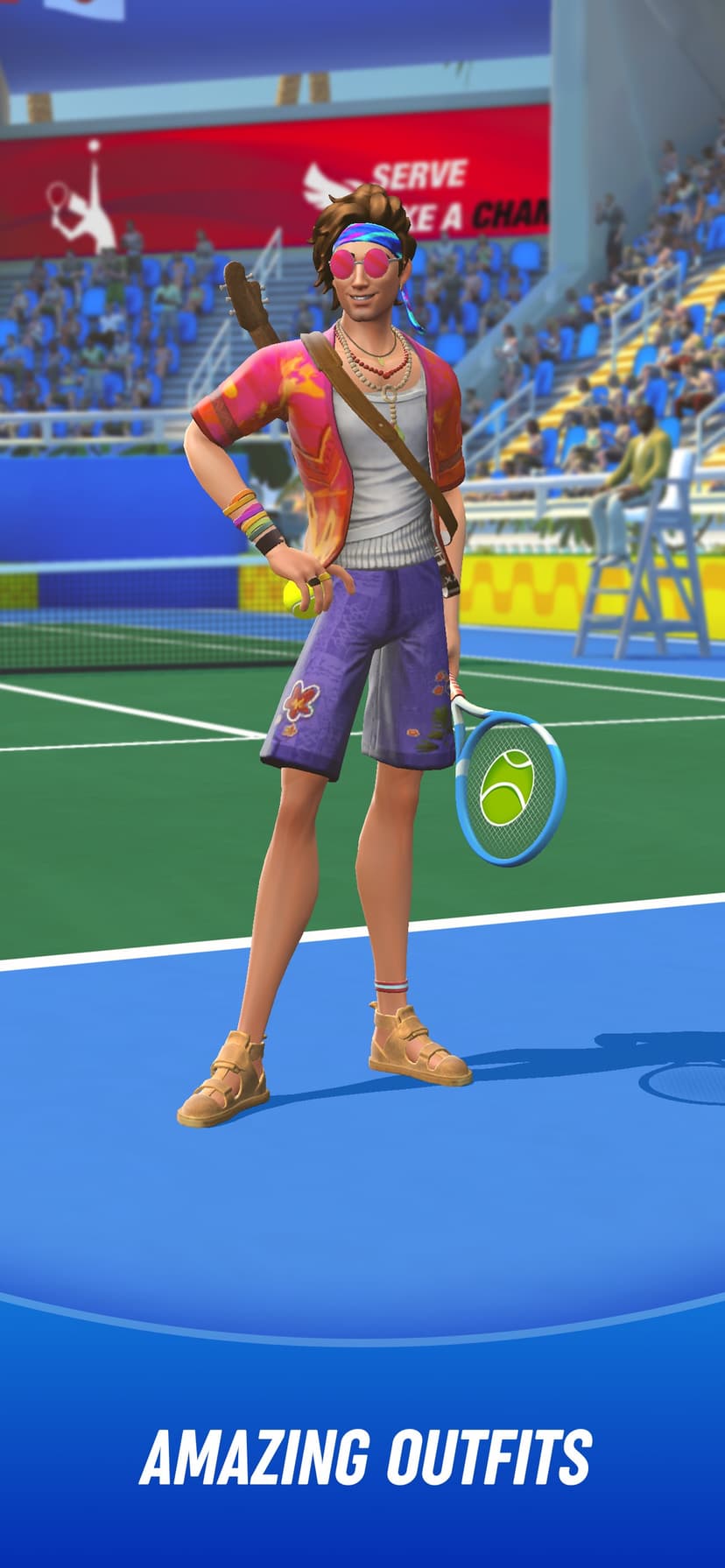 Tennis Clash：Sports Stars Game screenshot 7 - screenshot