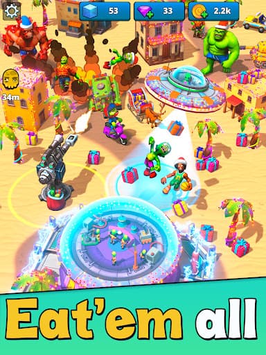 Aliens vs Zombies: Invasion screenshot 21 - screenshot