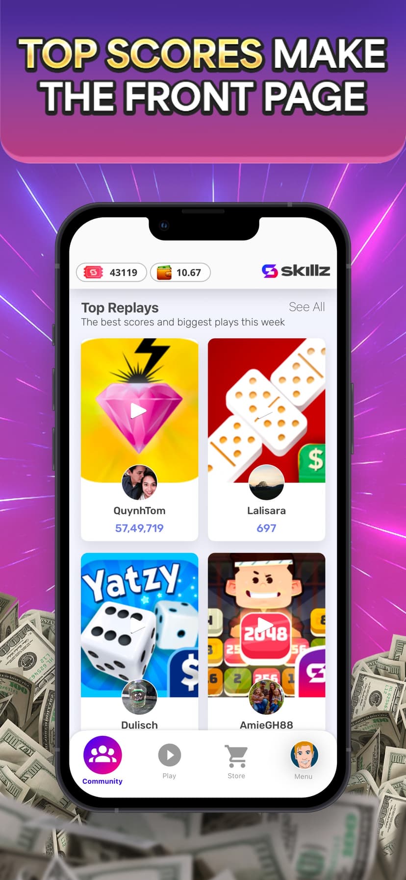 Skillz: Compete & Win Cash screenshot 5 - screenshot