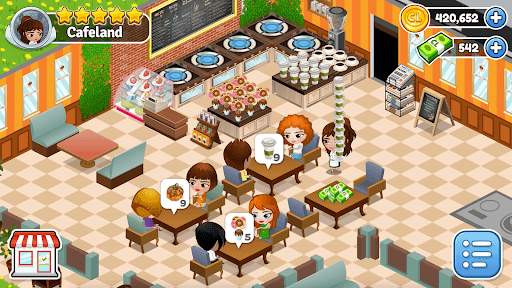 Cafeland - Restaurant Cooking screenshot 1 - screenshot