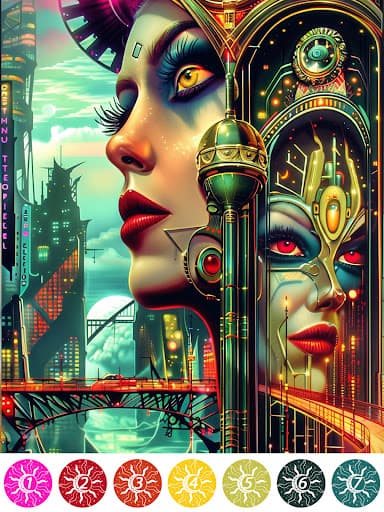 Surreal Color Paint By Number screenshot 13 - screenshot