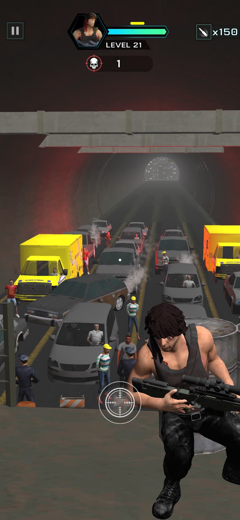 Camouflage Attack: Sniper Game screenshot 3 - screenshot