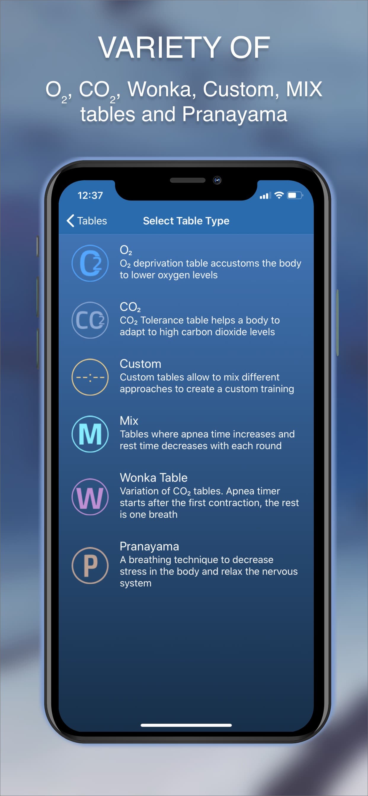 STAmina Apnea Trainer screenshot 3 - screenshot
