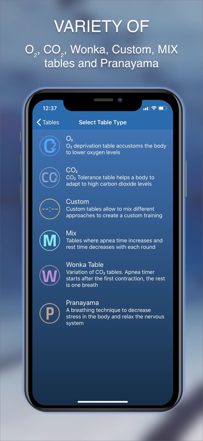 STAmina Apnea Trainer screenshot 3 - screenshot