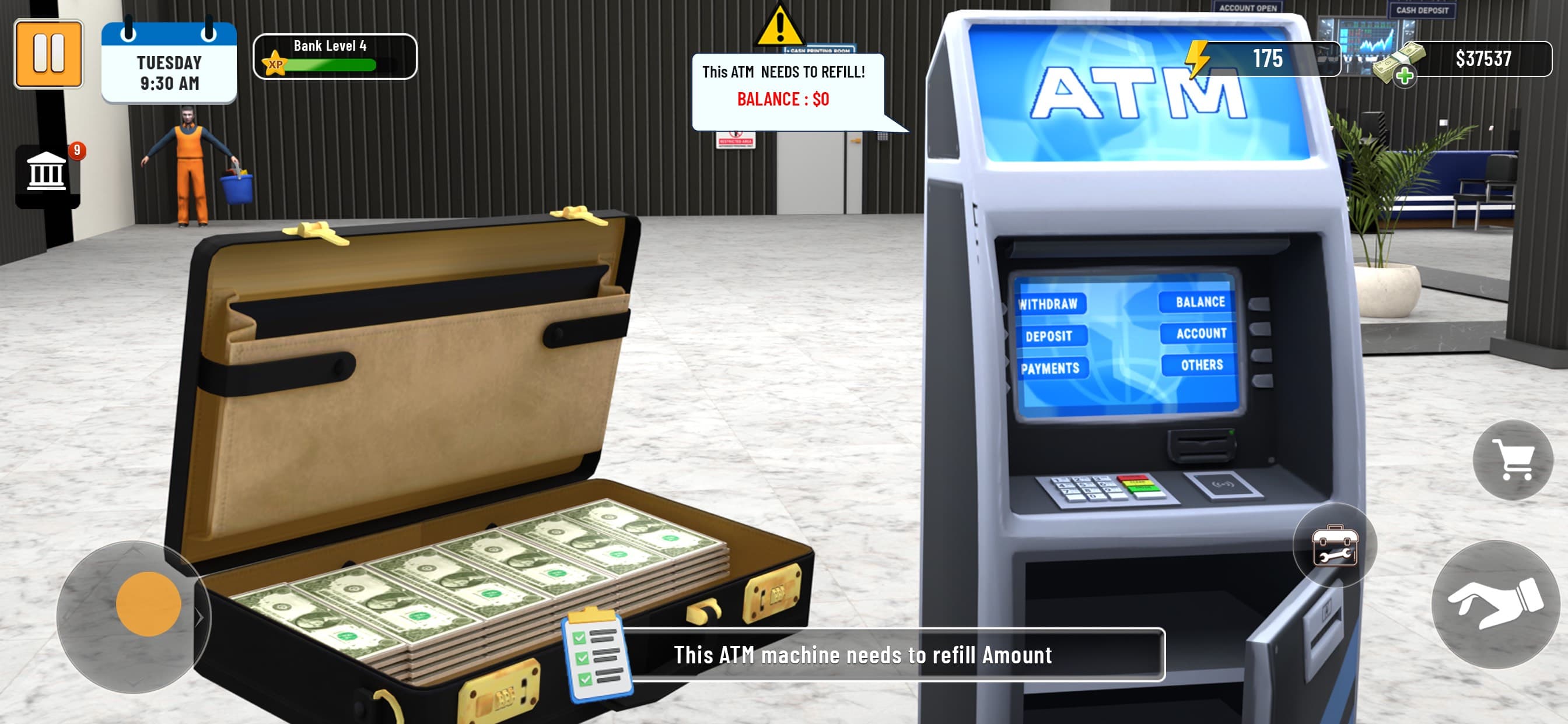 Bank Simulator Money Business screenshot 2 - screenshot