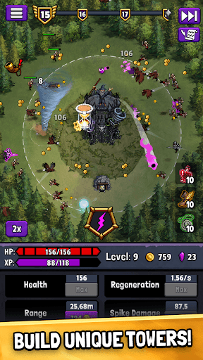 Evil Tower - Idle Defense TD screenshot 2 - screenshot