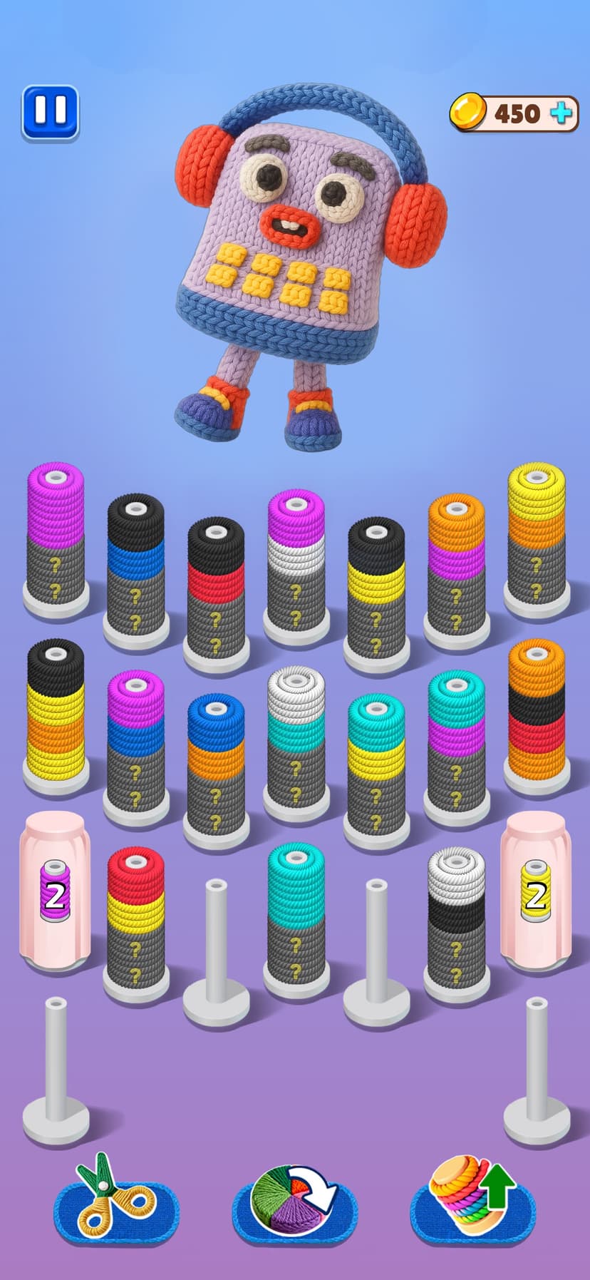Yarn Away - Color Wool Puzzle screenshot 5 - screenshot