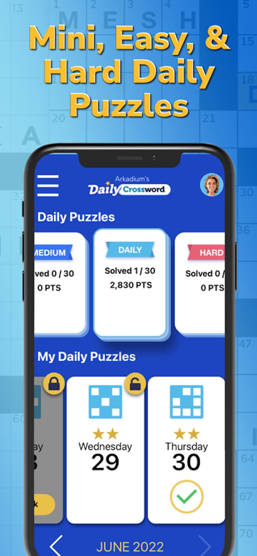Daily Crossword Puzzles· screenshot 3 - screenshot