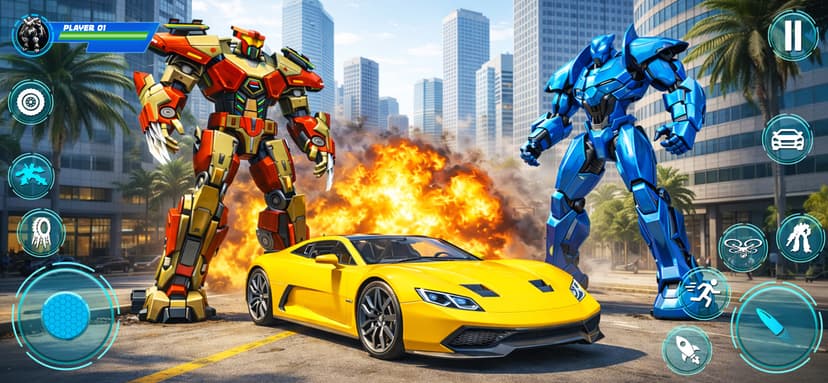 Spider Hero: Robot Fighter screenshot 4 - screenshot