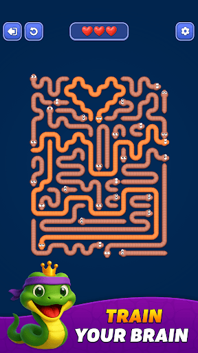 Snake Go 3D: Puzzle Escape screenshot 10 - screenshot