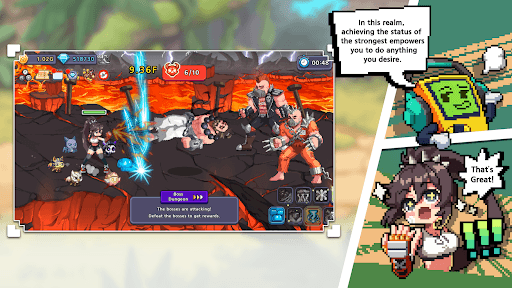 Isekai Fighting Girls:Idle RPG screenshot 2 - screenshot