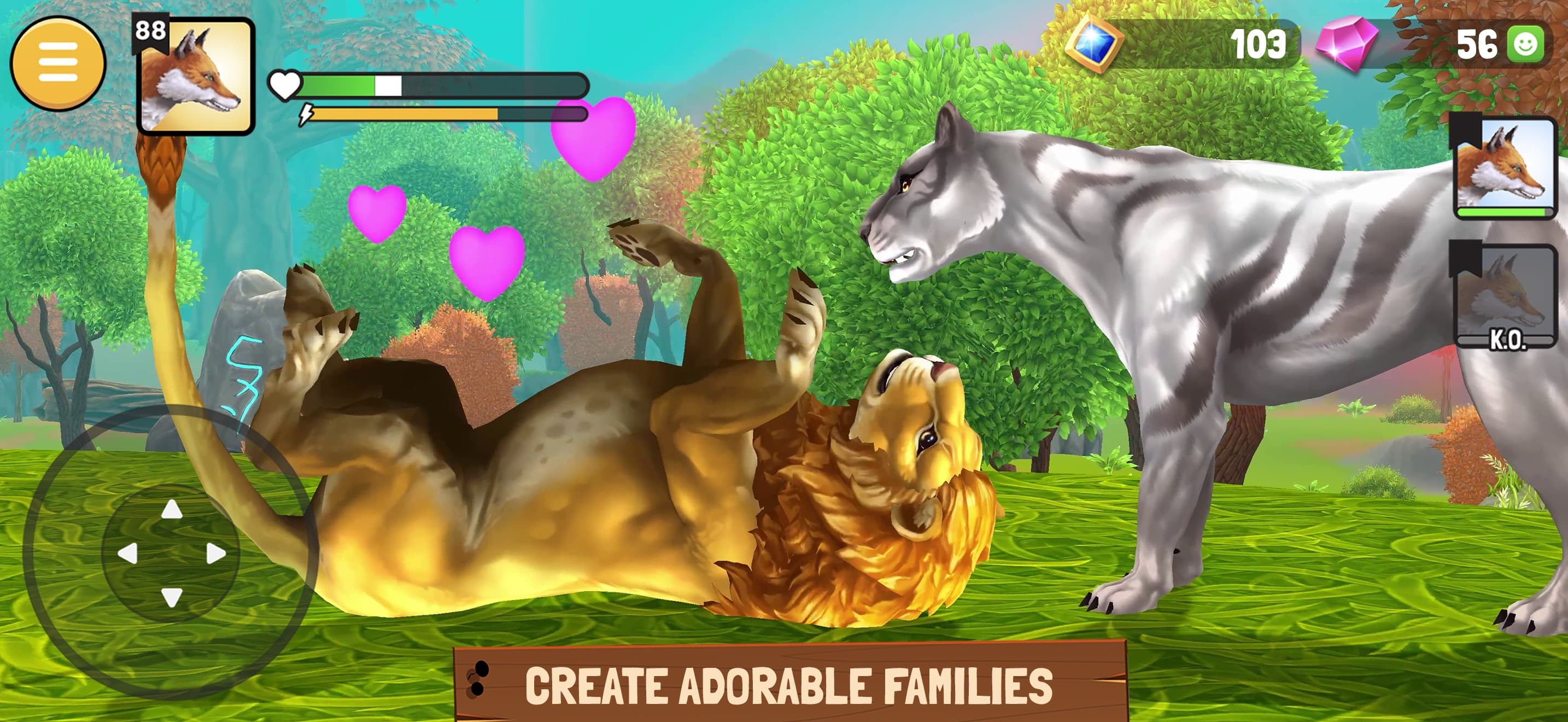 Animal Kingdoms: Wolf Sim MMO screenshot 2 - screenshot