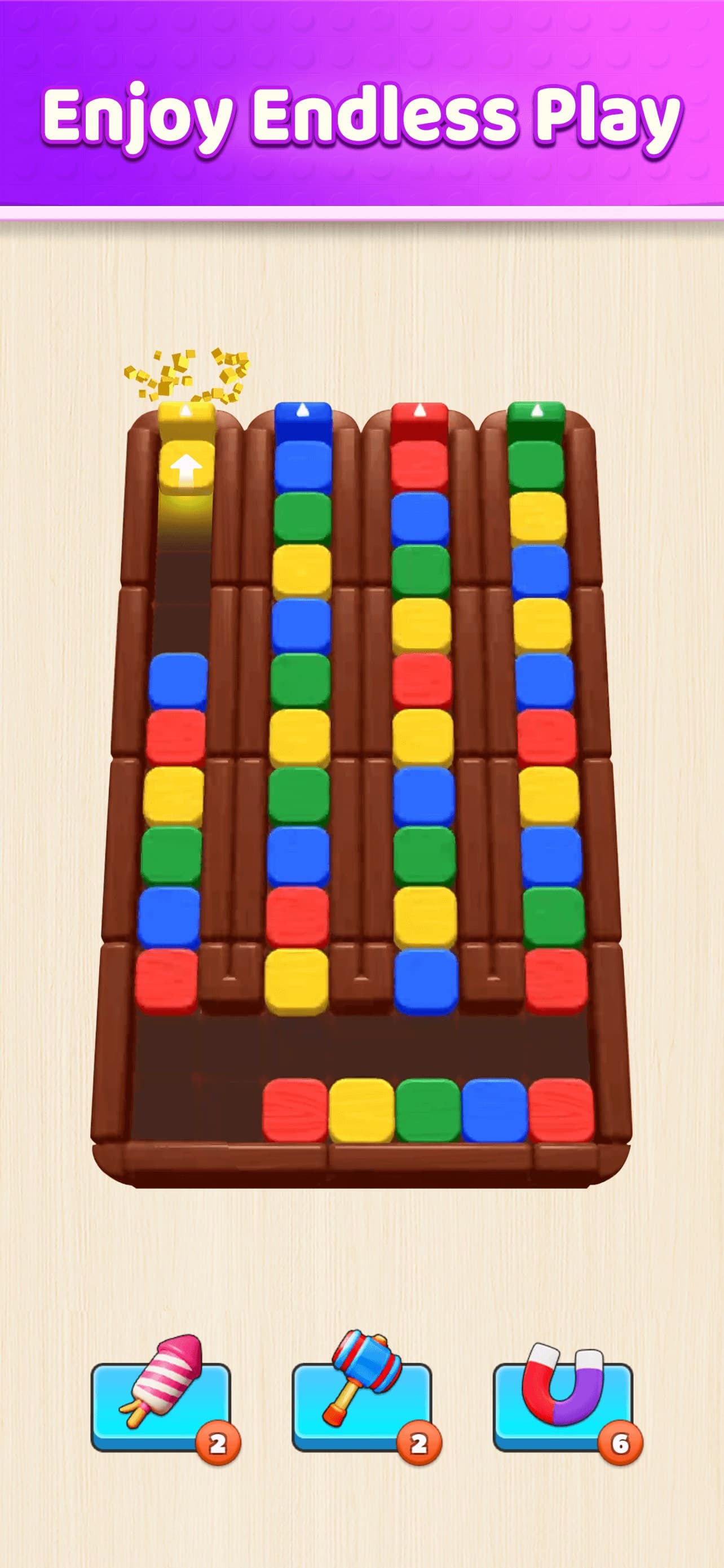 Slide Block Rush screenshot 1 - screenshot