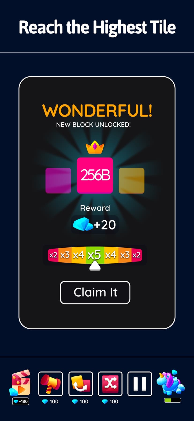 2048 Blast: Merge Numbers 2248 screenshot 8 - screenshot