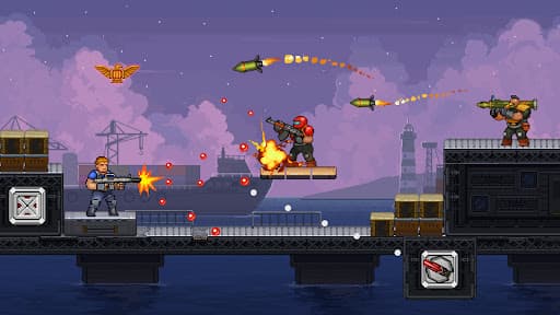 Gun Force Side-scrolling Game screenshot 5 - screenshot