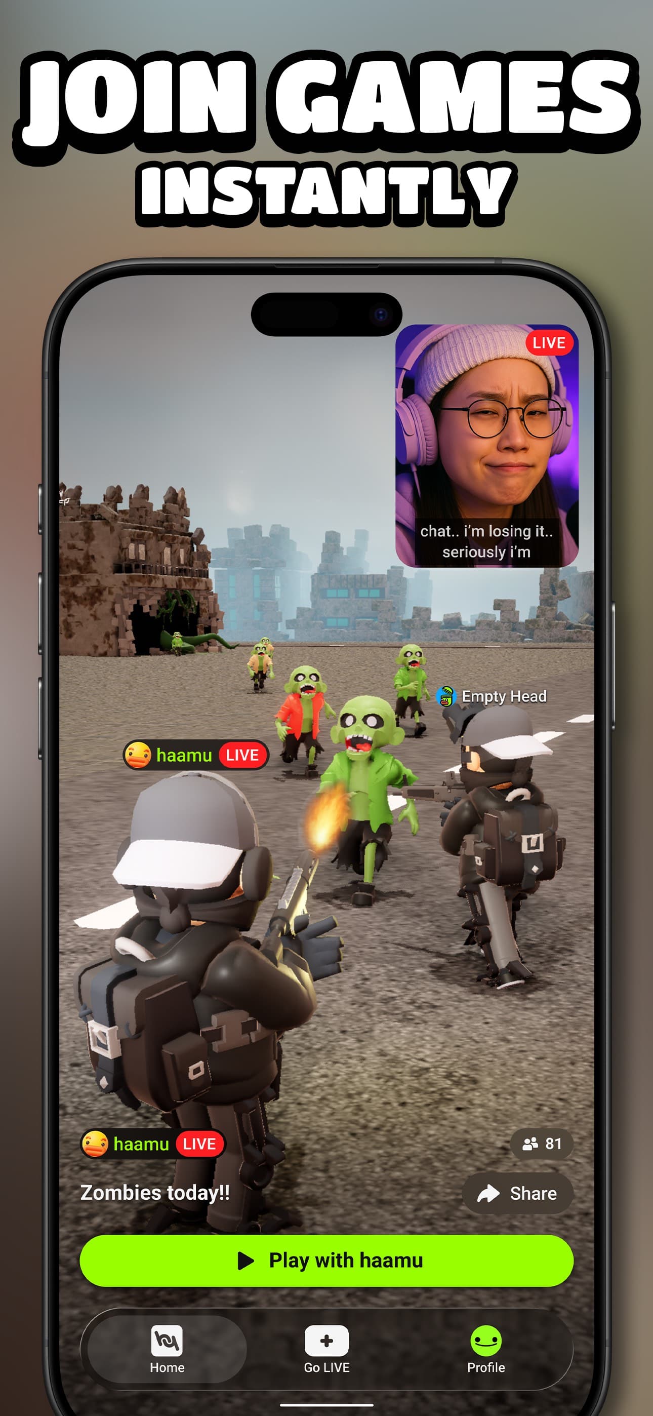 HypeHype: Play LIVE Games screenshot 2 - screenshot