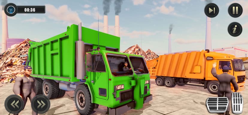 City Garbage Cleaner Dump Game screenshot 2 - screenshot