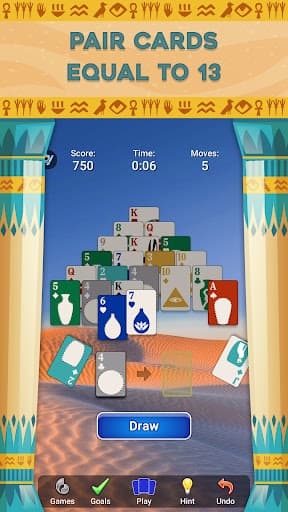 Pyramid Solitaire - Card Games screenshot 2 - screenshot