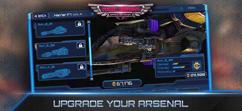 Red Siren: Space Defense screenshot 5 - screenshot