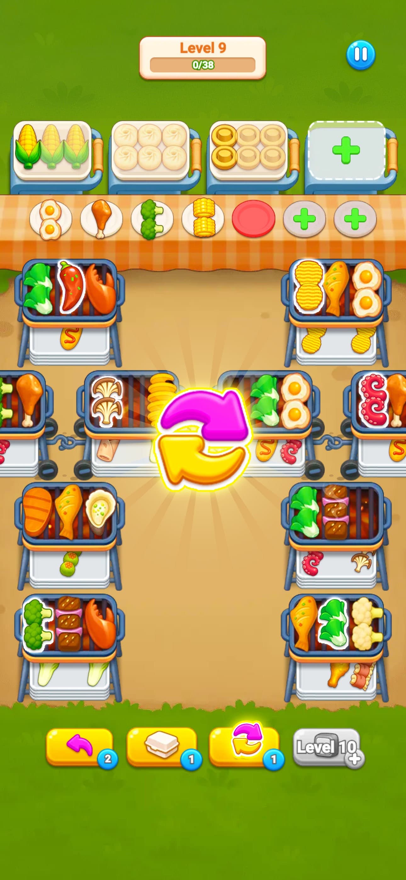 Skewer Sorting - Grill Sort screenshot 8 - screenshot