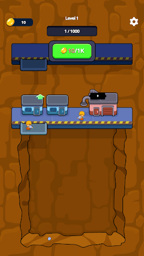 To The Hole - Idle Mine Game screenshot 1 - screenshot