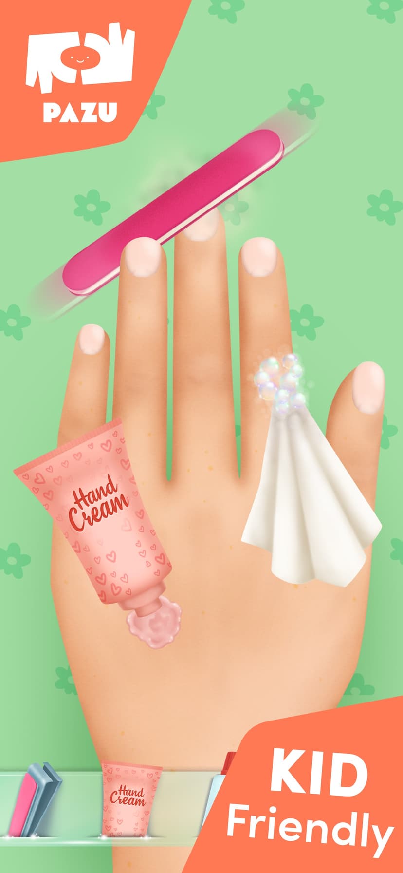 Girls Nail Salon - Kids Games screenshot 2 - screenshot