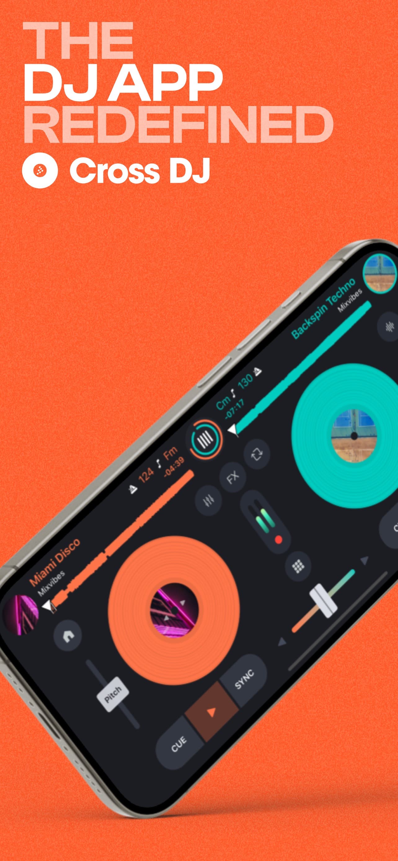 Cross DJ - Music Mixer App screenshot 1 - screenshot