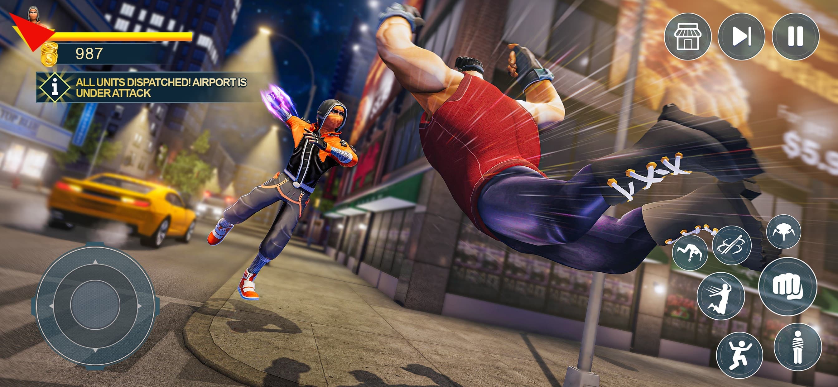 Rope Superhero Fighter Rescue screenshot 5 - screenshot